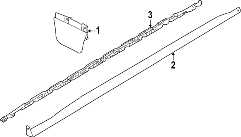 Exterior Trim - Pillars for 2022 Volkswagen GTI #0