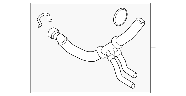 otorcraft K-5077 Lower Radiator Hose : Aazon.in
