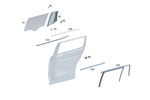 2437300300 - : Side Window, Fixed for Mercedes-Benz Image