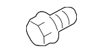 N91126102 - Brakes: Brake Dust Shield Bolt for Porsche Image