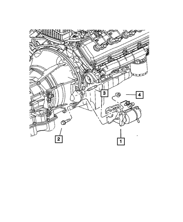 6506151AA - Electrical: Double Ended Stud for Mopar Image image