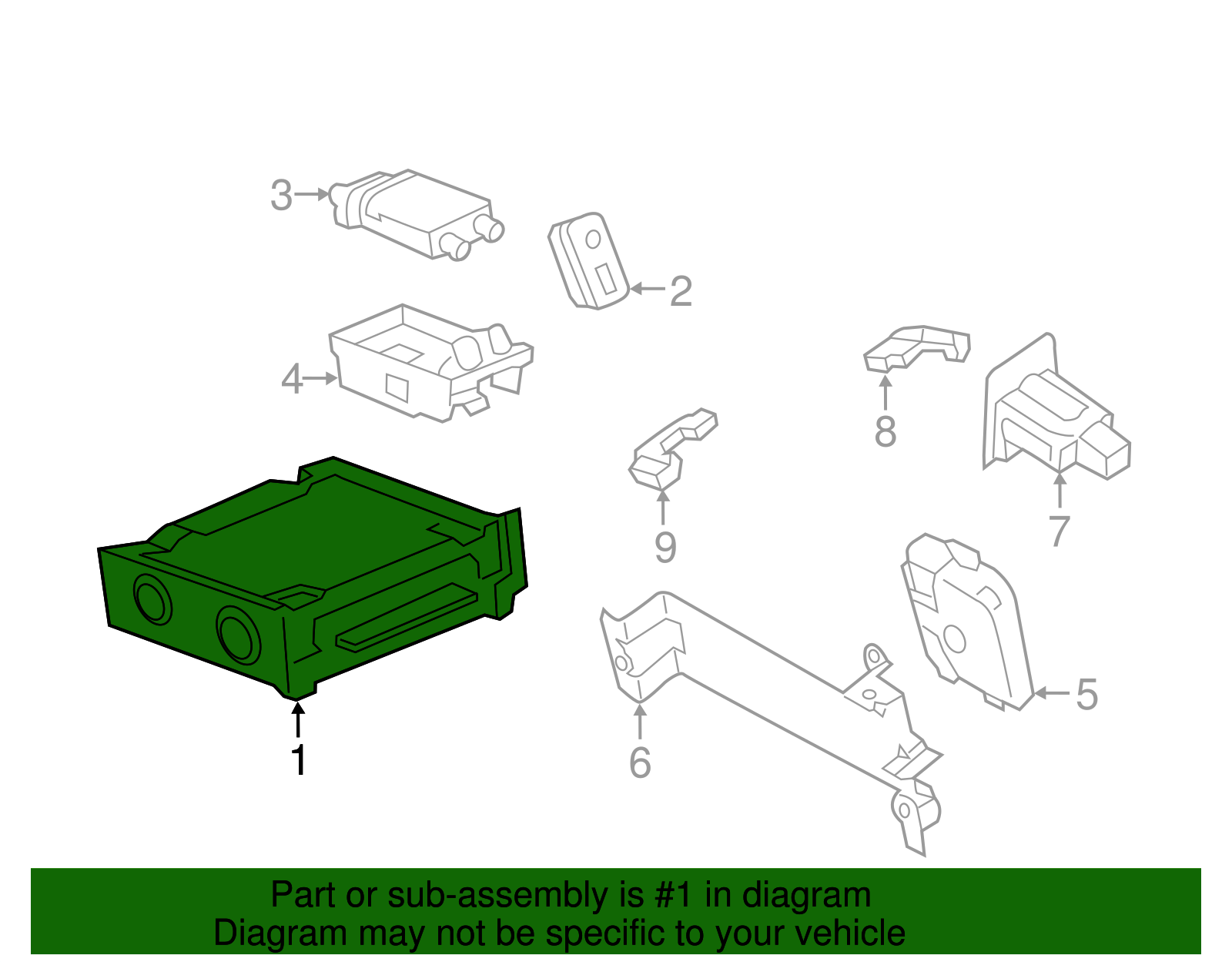 Controller - Porsche (9P1-035-892-X)