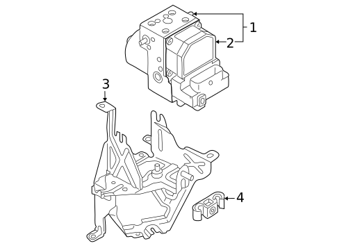ABS Components for 2005 Volkswagen Passat #0