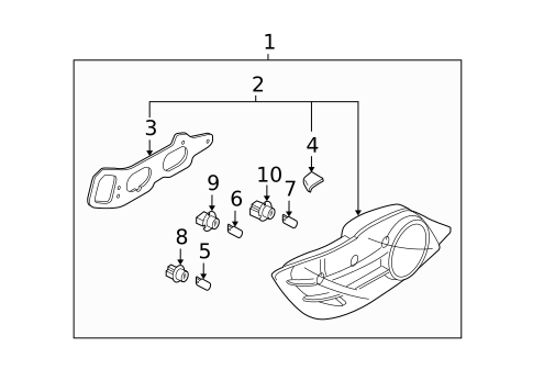 Bulbs - Chassis for 2007 Mazda RX-8 #4