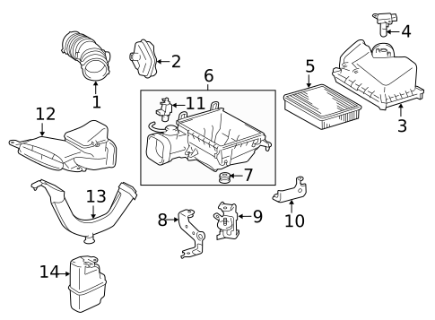 Sensors for 2016 Toyota Camry #0