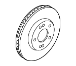 51712C1000 - Brakes: Rotor for Kia: Niro EV, Optima, Seltos, Soul, Sportage Image