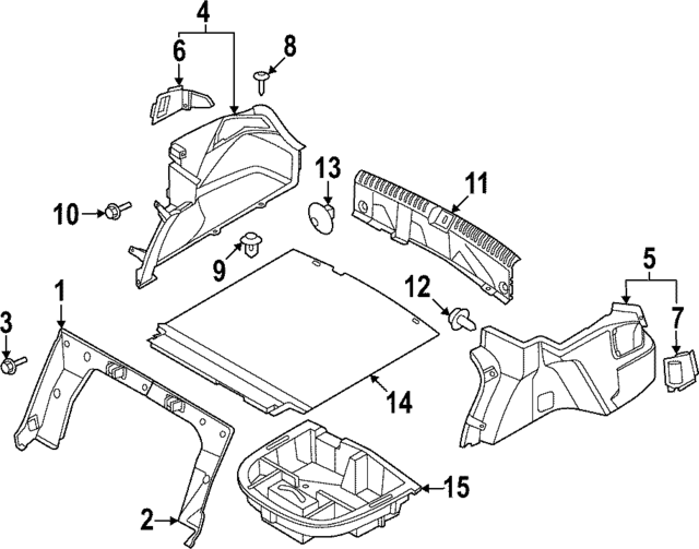 85710L1300NNB - : Mat Assembly Luggage Covering for Hyundai Image