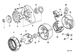 7119901307 - Engine Electrical System: Hex Nut for BMW Image