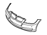 51118049257 - : Bumper Cover for BMW: 328i, 328i xDrive, 335d, 335i, 335i xDrive Image