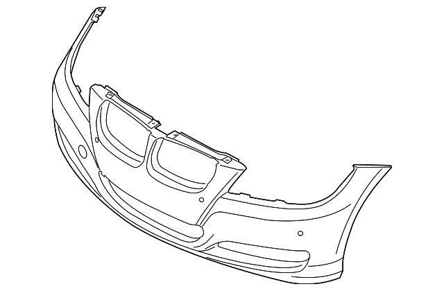 Genuine BMW 51-11-8-049-257 | Bumper Cover | FREE Shipping