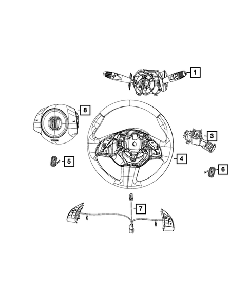 Switches for 2018 Fiat 500 #0
