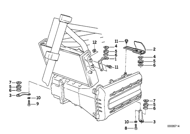 46631451275 - Frame and Mounting Parts: Bush - 25X6.4X10-zns3 for BMW-Motorrad Image