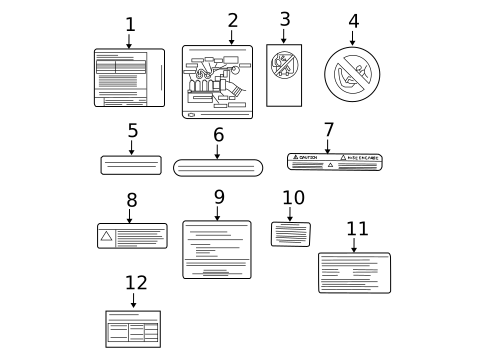 Labels for 2007 Nissan Maxima #0