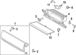 NL1Z78519C36EA - : Glove Box Door for Ford Image