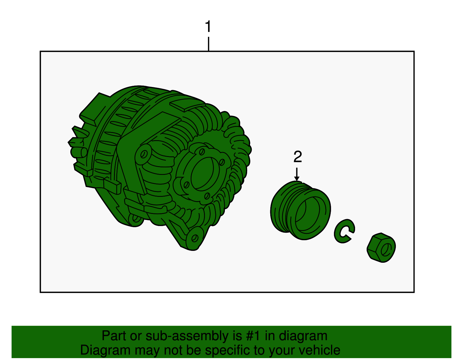 Alternator - Porsche (997-603-012-LX)