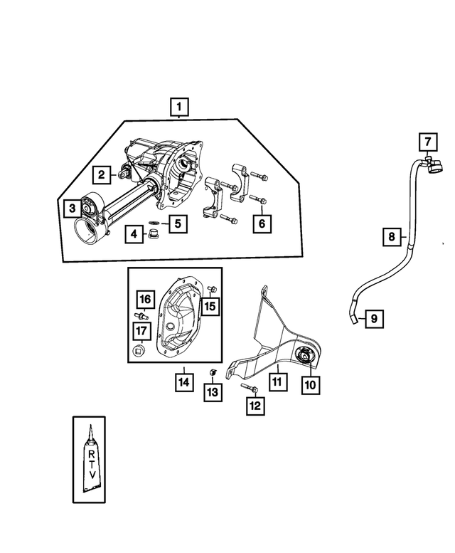 5069008AA - : Bolt Kit for Mopar Image