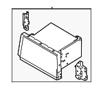 96160A8500WK - Body: Receiver for Kia: Optima Image