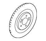 58411XA000 - Brakes: Rotor for Kia Image