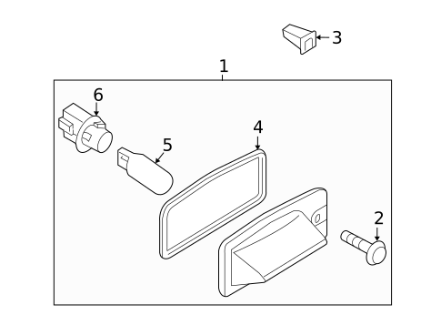 Bulbs - Chassis for 2019 Nissan Sentra #1