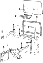 E1DZ5421411B - Body: Glass for FORD Image