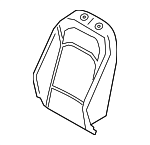 88350K0000 - Body: Seat Back Pad for Kia: Soul Image