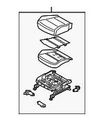 88100K0AF0SQ1 - Body: Cushion Assembly for Kia: Soul Image