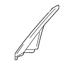 769113LM0C - Body: Windshield Pillar Trim for Nissan: NV200 Image