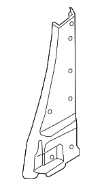 769163LM0C - Body: Lower Center Pillar Trim for Nissan: NV200 Image