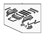 81536SHJA01ZA - Body: Seat Adjust Assembly for Honda: Odyssey Image