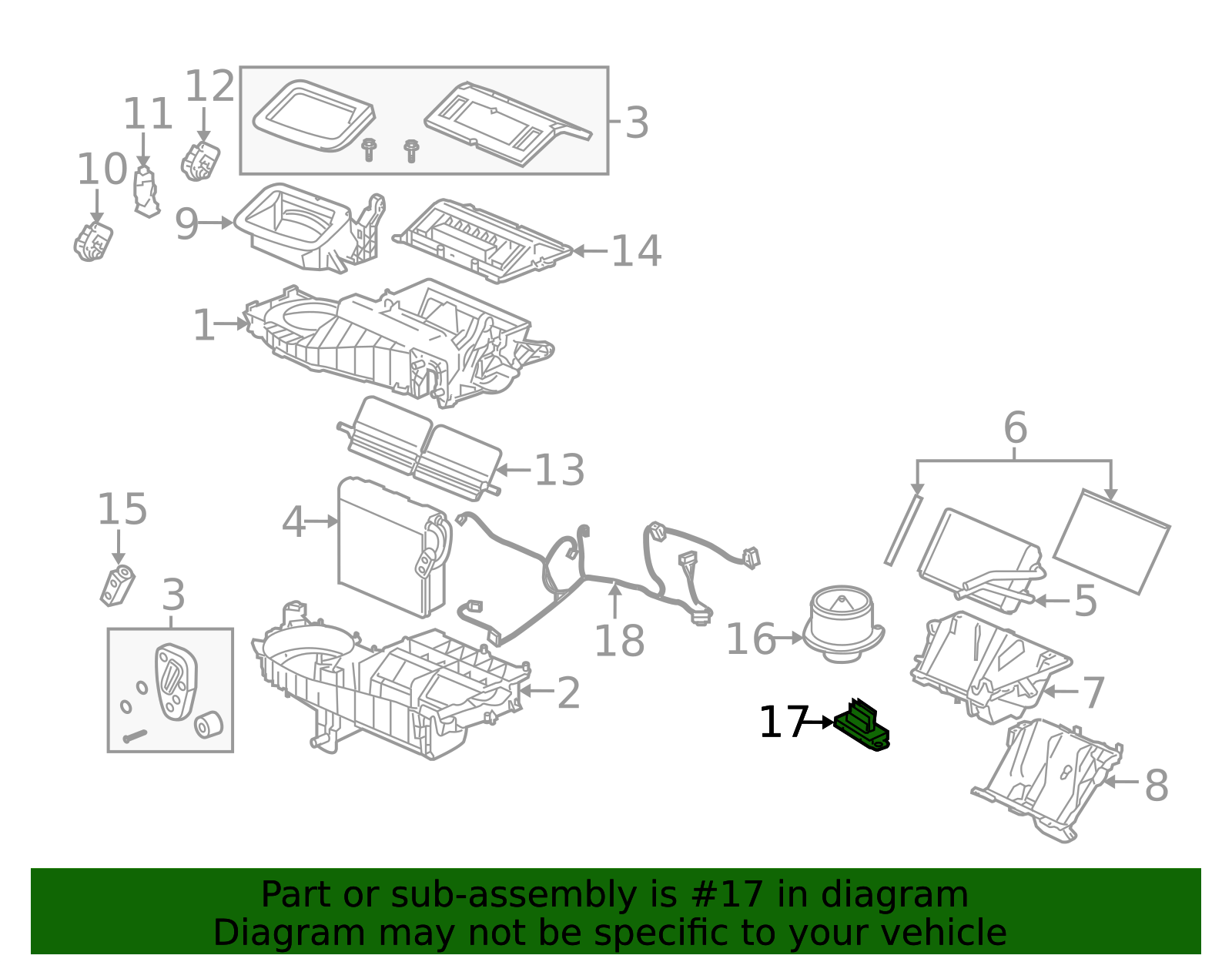 2004-2016 GM Heating and Air Conditioning Blower Control Module ...