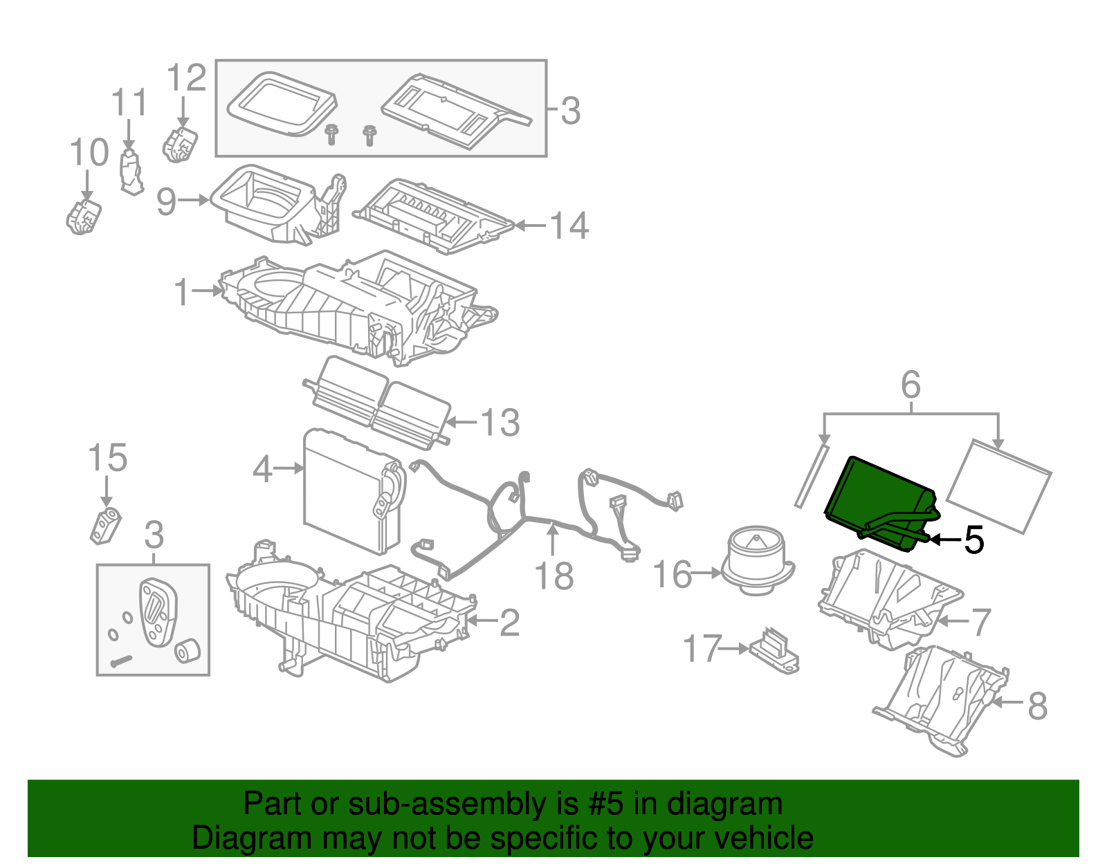 2004-2016 GM Heater Core 89018289 | Capital Chevy Parts