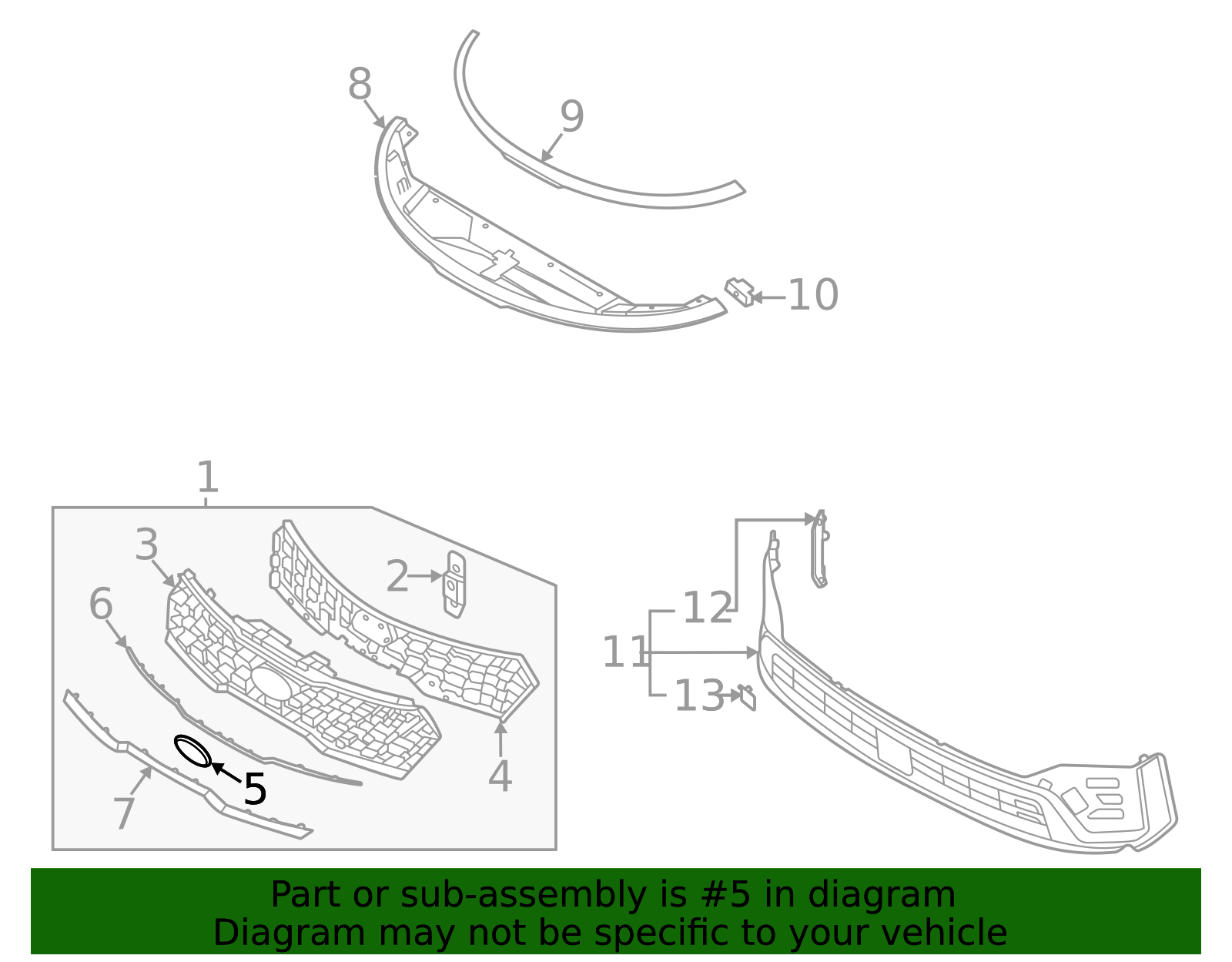 2022-2024 Kia Sorento Grille Emblem 86300-P2300 | Kia Automotive Parts