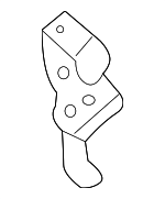 96533258 - Body: Upper Extension for Chevrolet: Aveo, Aveo5 | Pontiac: G3 Image image