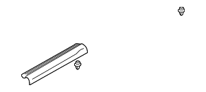 MR627154 - Body: Front Sill Plate for Mitsubishi: Lancer Image