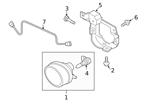 Bulbs - Chassis for 2011 Mazda CX-7 #2