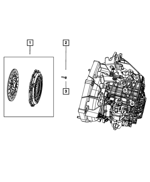 Clutch for 2020 Jeep Compass #0