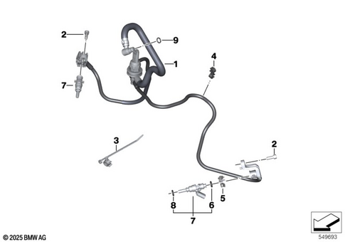 Injector Nozzles and Lines for 2024 BMW-Motorrad R nineT #0