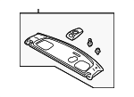 MR633511 - Body: Pkg Tray Trim for Mitsubishi Image