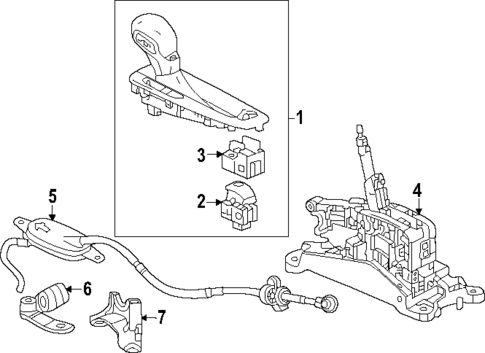 Gear Shift Control for 2025 Buick Encore GX #1