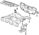 MB312689 - Body: Panel Below Lid for Mopar Image