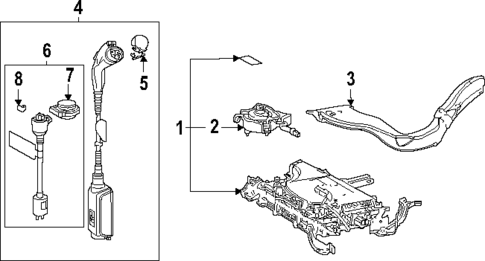 Electrical Components for 2024 Lexus NX450h+ #3