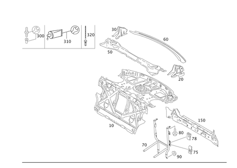 Rear End for 2012 Mercedes-Benz S400 #0