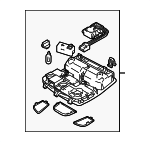 7817057L40GMN - : Map Lamp Assembly for Suzuki Image