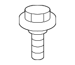 9010906283 - Body: Upper Grille Bolt for Toyota Image image