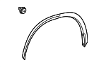 750860E040 - Body: Wheel Opening Molding for Toyota Image image