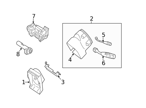 Switches, Solenoids & Actuators for 2016 Mercedes-Benz Sprinter 2500 #0