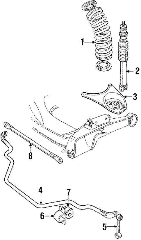 Shocks & Suspension Components for 1991 Jaguar Vanden Plas #0