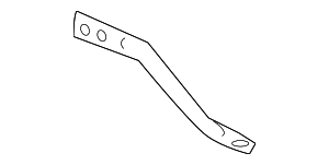 Front Bumper Impact Bar Outer Brace 25725663 GM | GMPartsDirect.com