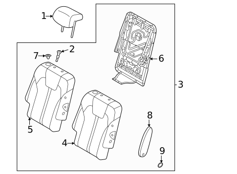 Second Row Seats for 2024 Kia Sorento #5