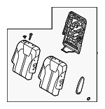 89400R5530MD9 - Body: Seat Back Assembly for Kia: Sorento Image